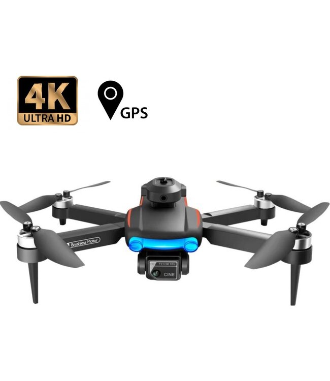 PuroTech PuroTech Quad Drone Full HD 4K Camera - 45 Minuten Vliegtijd - Obstakel Ontwijking - Inclusief 3 Accu's - Geen Vliegbewijs Nodig - Geschikt voor Kinderen / Volwassenen - Cadeau Kerst & Sinterklaas