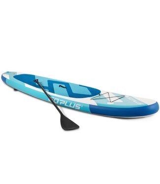 Coast Coast Opblaasbare Supboard - 335 x 76 x 15 cm - Blauw/Wit