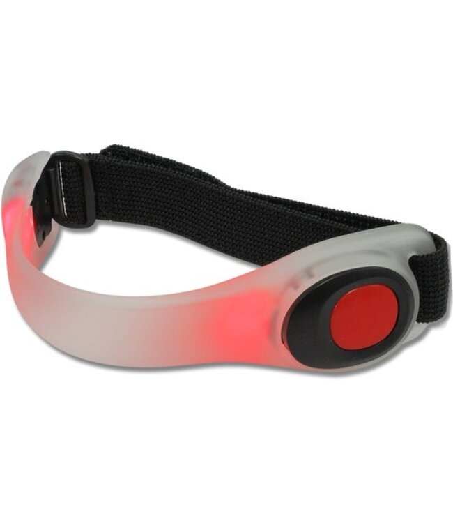 LED Reflector Armband, Red