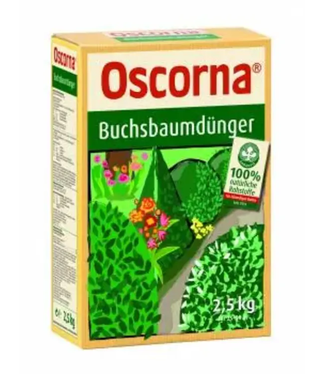 Oscorna buxusmeststof 2,5 kg