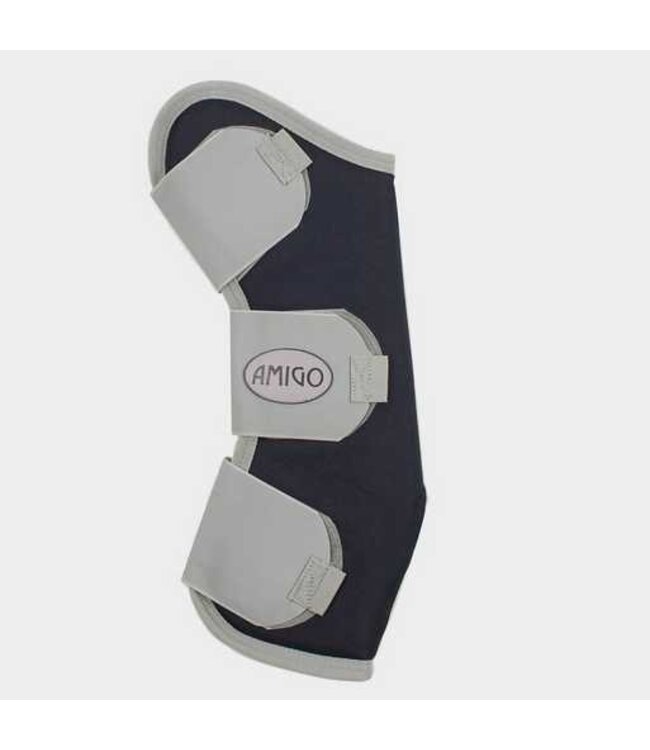 Amigo | Ripstop Rijlaarzen voor Paarden - Navy / Zilver