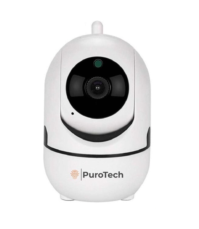 PuroTech PuroTech Draadloze Beveiligingscamera - Beweeg en Geluidsdetectie - Nachtvisie - Wit