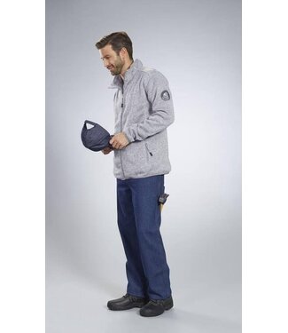 Generic Wisent Work Wear Werkspijkerbroek van duurzaam denim, kleur blauw, maat 60