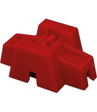 Toolland Toolland Clip, Tilevel nivelleringssysteem, kunststof, rood, 100 stuks