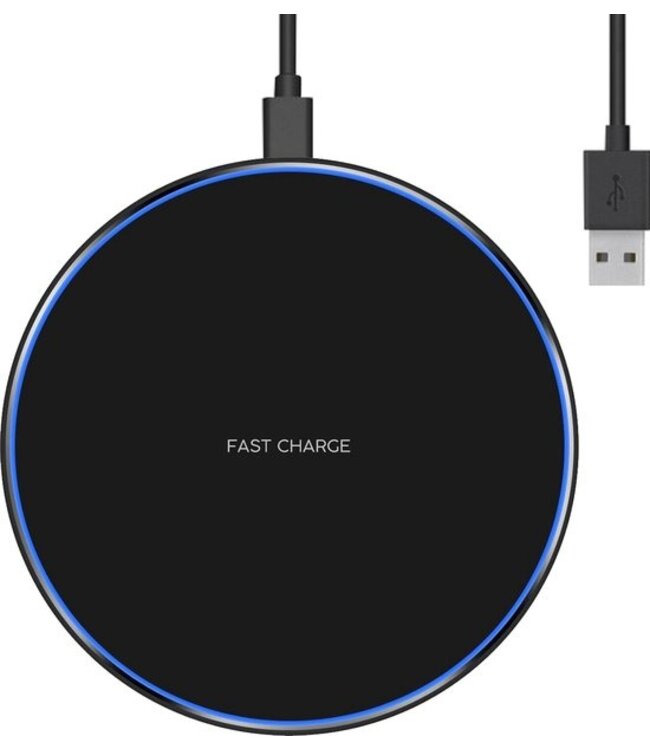 Nuvance - Draadloze Oplader 15W - Inclusief Kabel - Wireless Charger - Fast Charger - iPhone en Samsung