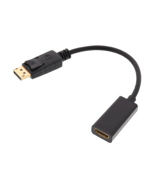 Garpex DisplayPort naar HDMI Adapter - 4K Ultra HD 60Hz - Zwart