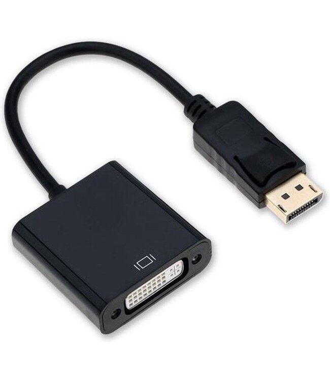 Displayport naar DVI-I adapter – DP to DVI – DP naar DVI Adapter - Converter Full HD 1080P