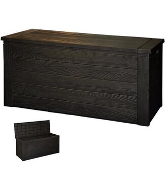 3dekansje Pro Garden - Premium Kussenbox - Waterdicht - 120x45x57 cm  - Zwart