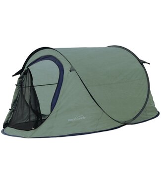 Redcliffs Redcliffs | Pop-up tent voor 2 personen - 220 x 120 x 95cm - Kaki