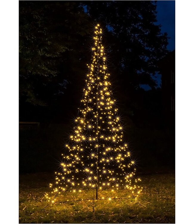 XXL LED-boom voor buitengebruik met 480 warmwitte LED's
