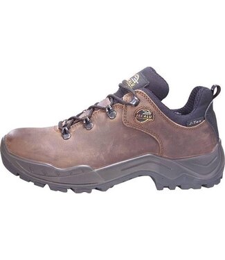 Generic Wandelschoenen van nubuck leer bruin/zwart maat 41