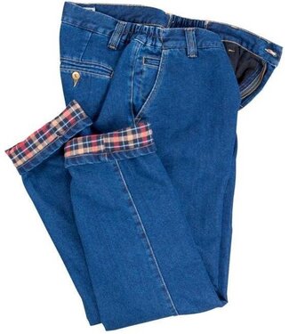 Wisent Thermo jeans, bluestone, maat 30 (kort)