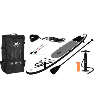 Koopman XQ Max SUP Board 6 delig-set - 305cm - Grijs/ Wit