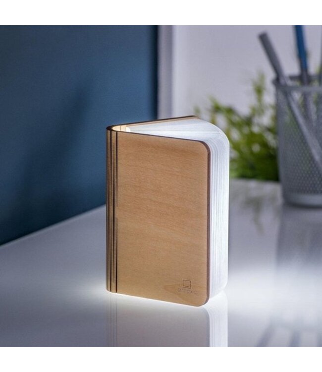 Gingko - Smart LED Book Light Mini Lamp - esdoorn hout