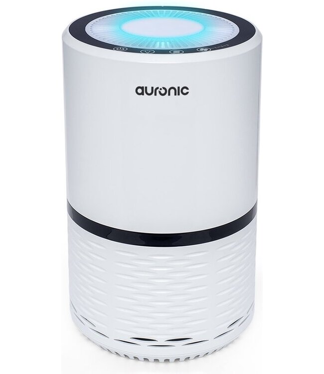 Auronic Auronic Luchtreiniger - Air Purifier met HEPA Filter - Verwijdert 99,97% - 25W - 3 Standen - Wit