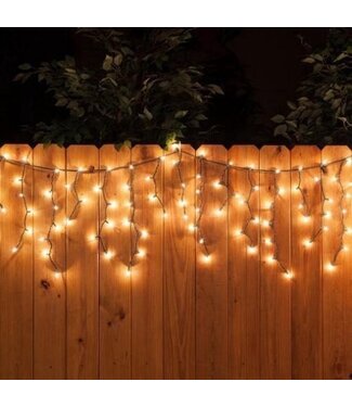 Giftmas Giftmas IJspegel Kerstverlichting - Kerstverlichting Buiten – 120 LED's – 4m - Koppelbaar tot 12m - Voor Binnen en Buiten