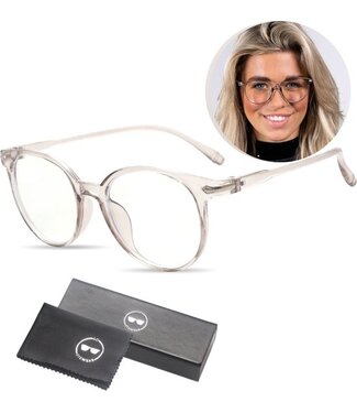 LC Eyewear LC Eyewear Computerbril - Blauw Licht Bril - Blue Light Glasses - Beeldschermbril - Unisex - Transparant