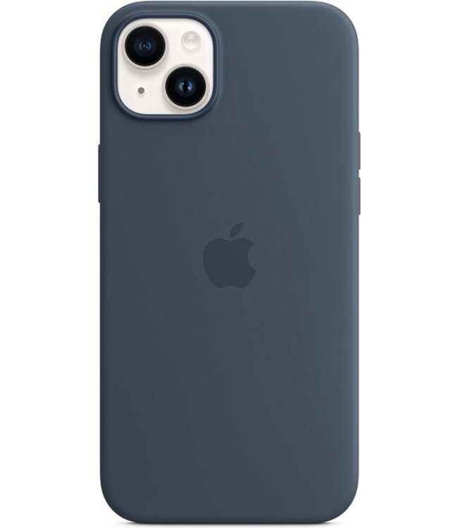 Apple Siliconenhoesje met MagSafe voor iPhone 14 Plus - Blauw