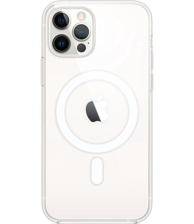 Apple Hoesje met MagSafe voor iPhone 12 (Pro) - Transparant