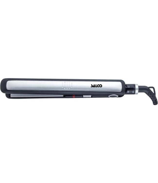 Salco 90580 Straightening iron Warm Zwart, Zilver 40W haarstyler