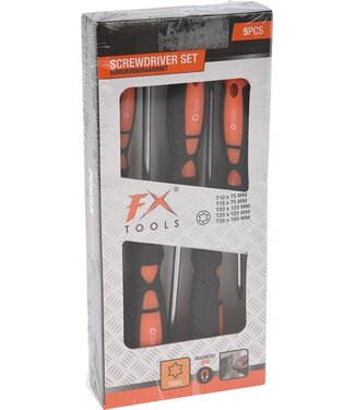 FX Tools Schroevendraaierset Torx - magnetisch - 5-delig