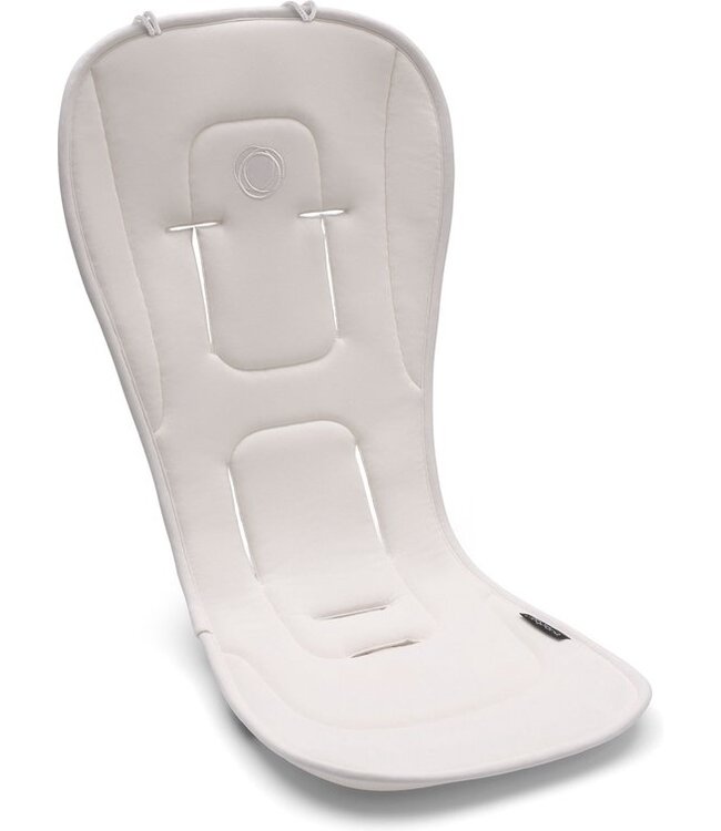 Bugaboo dual comfort seatliners voor kinderwagens - Fresh White