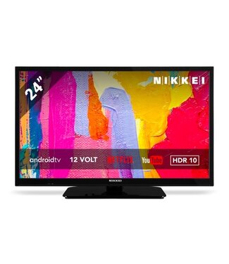 Nikkei Nikkei NL24MANDROID – 24 inch (61 cm) – ANDROID TV - 12 Volt – HDR10