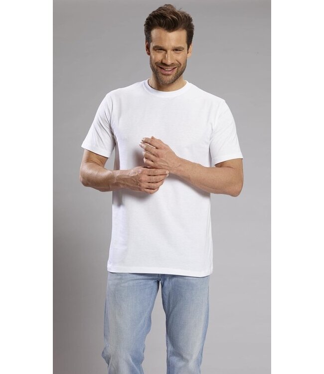 Westfalia Big Size T-shirt katoen wit, maat XXXL