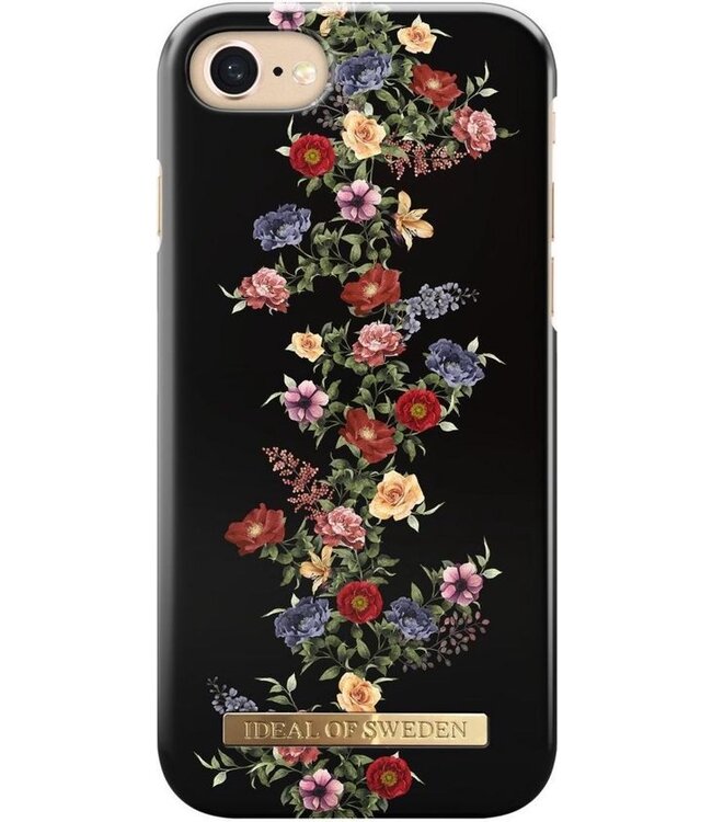 iDeal of Sweden Fashion Case Dark Floral iPhone SE (2020) / 8 / 7 / 6(s)