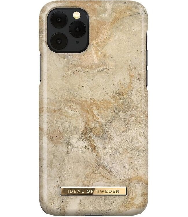 Fashion Backcover voor iPhone 11 & iPhone XR - Sandstorm Marble