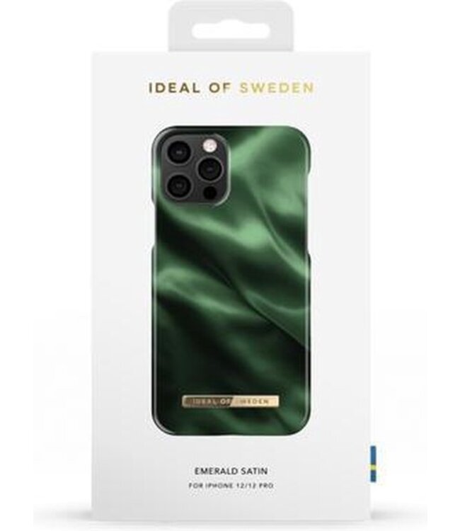 iDeal of Sweden Hoesje Geschikt voor iPhone 12 Pro / 12 - iDeal of Sweden Fashion Backcover - groen