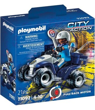 Playmobil PLAYMOBIL City Action Politie Speed Quad - 71092