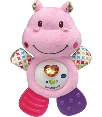 VTech VTech Baby Bijtring Nijlpaardje - Educatief Baby Speelgoed - Geluiden, Vrolijke Zinnetjes, Melodietjes & Liedjes - 0 tot 24 Maanden