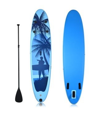 Coast Coast SUP Board - Opblaasbaar Stand Up Board - Paddle Board - Blauw - M