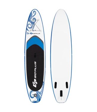 Coast Coast SUP Board - Opblaasbaar Stand Up Paddle Board met Surf Control 325/335 x 76 x 16 cm - Blauw