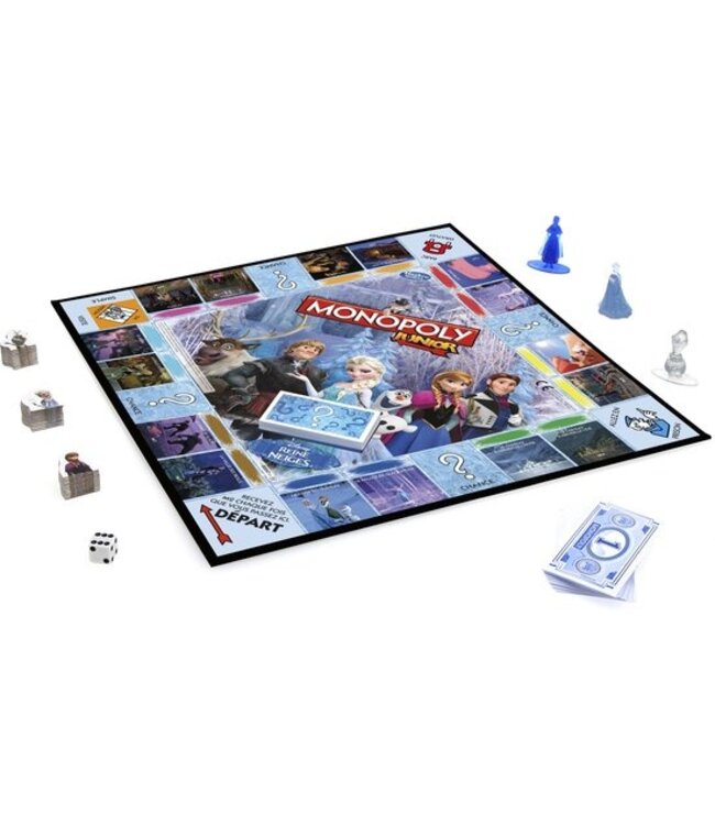 Monopoly Junior Disney Frozen - Kinderspel - 2-3 spelers - Vanaf 5 jaar