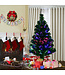 Coast Kerstboom 90/120/150/180 cm Kunstmatige kerstboom Fir Tree Green met glasvezelkleurwisselaar