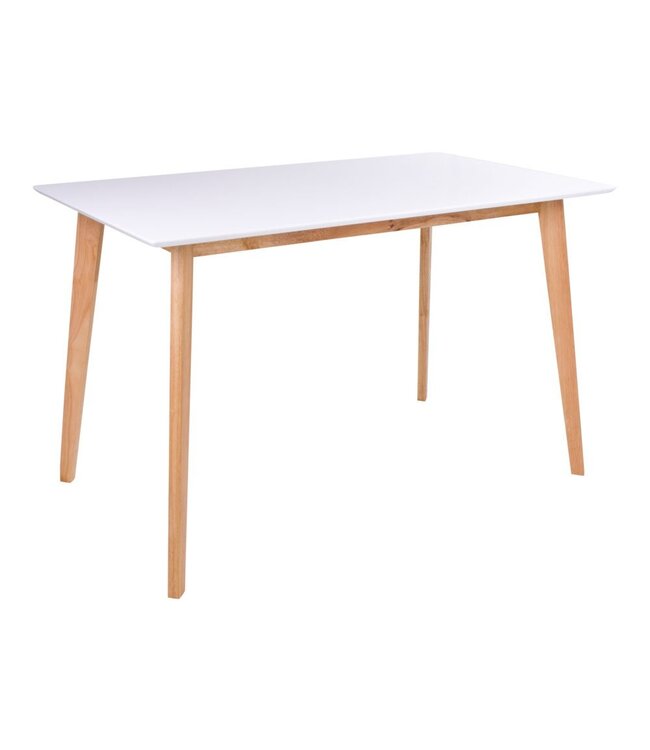 House Nordic Eettafel Vojens - 120 x 70 x 75 cm - Wit