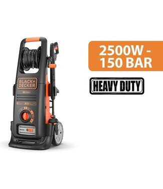 Black+Decker BLACK+DECKER Hogedrukreiniger BXPW2500DTS - 150 bar - 2500 watt - Max Debiet 810 l/u