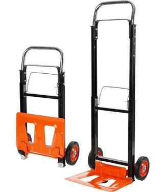 Black+Decker BLACK+DECKER Steekwagen BXWT-H305 - Tot 90KG - Opvouwbare Transportkar - Staal/ Aluminium