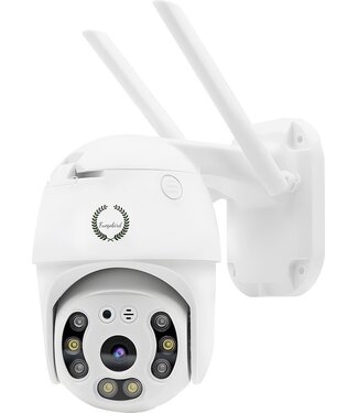 Fuegobird Fuegobird Full HD 1080P Wifi Smart Bewakingscamera's - PTZ IP Camera - IP66 Waterdichtheid - Binnen en Buitengebruik - Ondersteuning 2.4G/5G WIFI - ONVIF - Wit
