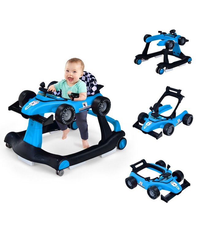 Koop Tweedekans Coast 4 in1 Loopauto met Instelbare Hoogte Blauw