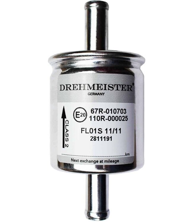 Autogasfilter, met verschillende aansluitdiameters- Filter 11 × 11 mm
