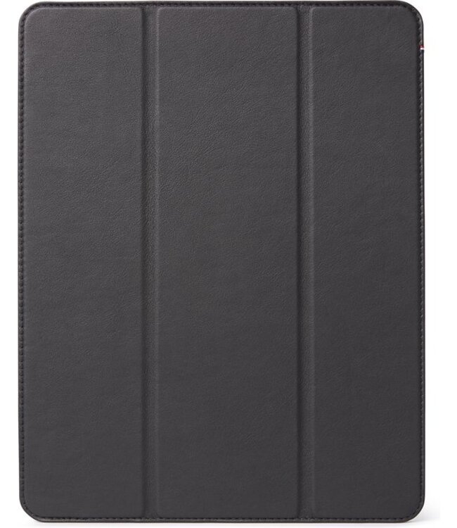 DECODED Slim Cover - Full Grain leren Book Case, Hoes geschikt voor iPad Pro 11" (2020) / iPad Air 4th gen (2020) / iPad Pro 11" (2018) - Zwart