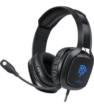 EasySMX EasySMX C06-Blue Over-ear gaming headset - Zwart/ blauw