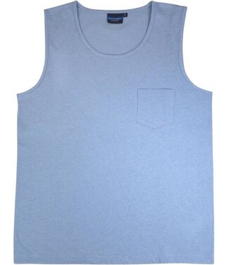 Merkloos Tanktop kleur marinne/melange, maat L