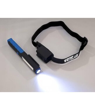 Wetelux Wetelux Werklamp met hoofdband COB LEDs, 1W + 3W