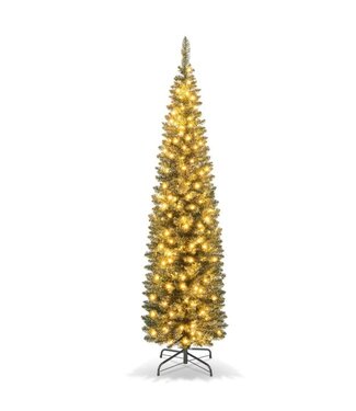 Coast Coast Kunstkerstboom met Metalen Standaard - 180 cm - 390 Takpunten - 180 Warmwitte LED