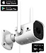 ProTrue Housetrack 1080P Bewakingscamera met App - Indoor & Outdoor - Smart Home Security - Beveiligingscamera - IP Camera Wifi - Camera Beveiliging