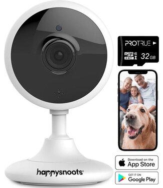 ProTrue 1080P Huisdiercamera met App - Hondencamera met Petcam - Dog & Pet Camera Hond - Huisdier Camera voor Honden & Dieren